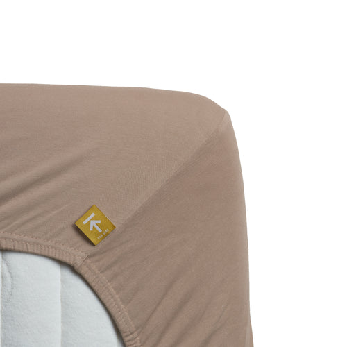 Beddinghouse hoeslaken BH Jersey Stretch HL - 90x200/220 cm - taupe