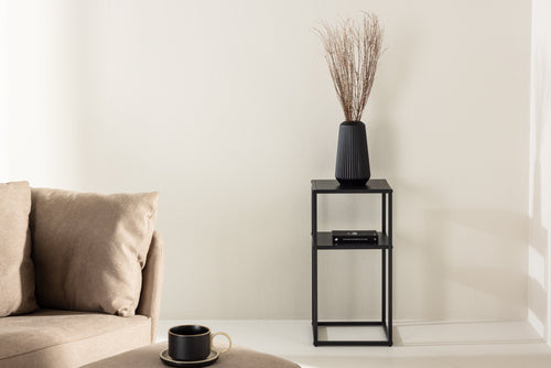 Rebellenclub Sidetable Yiska - 30 x 30 cm - Zwart - vtwonen shop