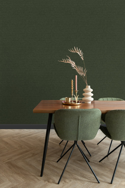 ESTAhome behang krokodillenhuid vergrijsd olijfgroen - 53 cm x 10.05 m - 139187