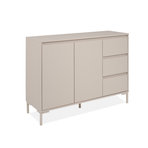Calicosy - Dressoir NERIO - beige taal 120x40x87 cm