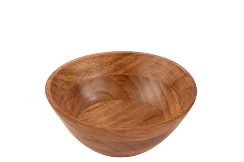 J-Line kom - hout - naturel - medium - vtwonen shop
