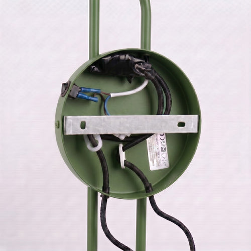 Sollux Lighting Wandlamp NOX 2 olijfgroen met schakelaar - 150x80x30cm