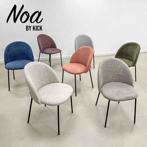 Kick eetkamerstoel Noa - Taupe