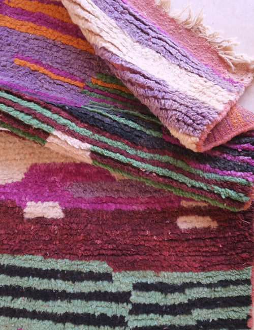 AFK Living vloerkleed Berber - handgemaakt - Wol - 174 x 264 cm