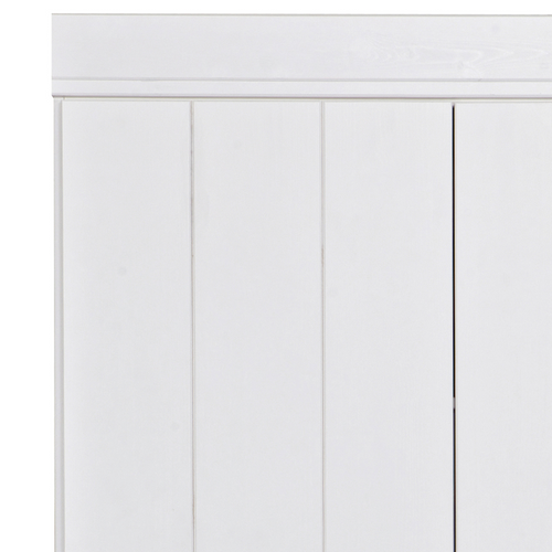 WOOOD kledingkast 2-deurs Connect - Grenen - Wit - 195x94x53