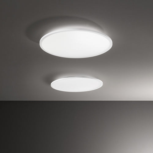 Ideal Lux FLY 60cm Geïntegreerde LED Semi Flush Light Wit, 3000K, IP40