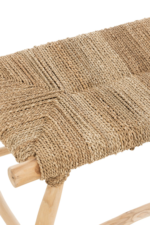 J-Line bank Timo - gras/hout - naturel - vtwonen shop