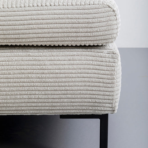 Kare Design Kruk Gianna Cord grijs - vtwonen shop