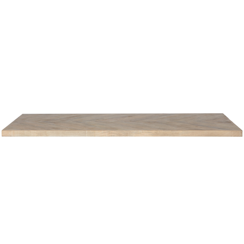 WOOOD tafelblad visgraat Tablo - Mango - White Wash - 5, 5x180X90 - vtwonen shop