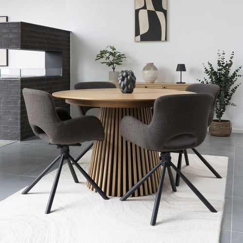 Rebellenclub Eetkamertafel Blidö - Eiken - vtwonen shop