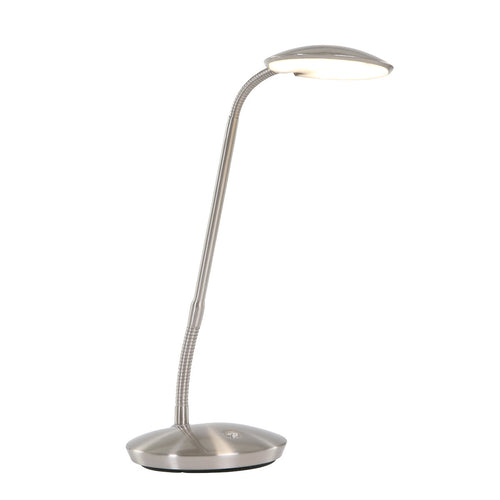 Steinhauer tafellamp zenith - 1 lichts - 15.5x 42 cm - mat chroom