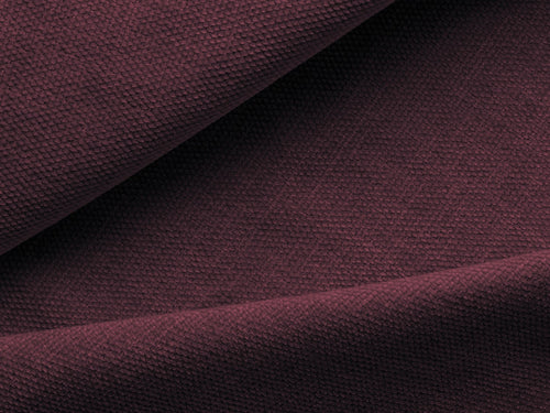 LaMiaSofa Bed met opbergruimte Trieste - chenille stof - bordeaux - 190x215x110
