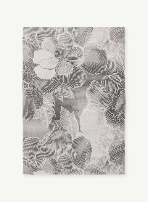 Belavita vloerkleed 8755 Carbon - Grijs - 140 x 200 cm