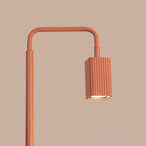 Sollux Lighting Vloerlamp RAYO 1 rode oker - 30x30x160cm