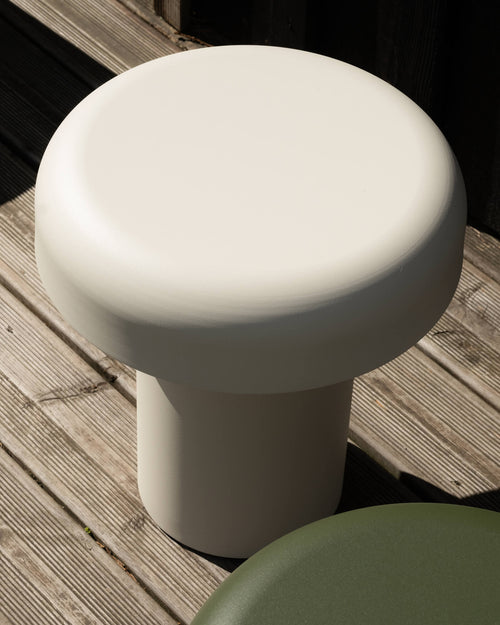 Miko Outdoor bijzettafel - Forest Green, gegalvaniseerd staal, 41,5 x 41,5 x 47,5 cm