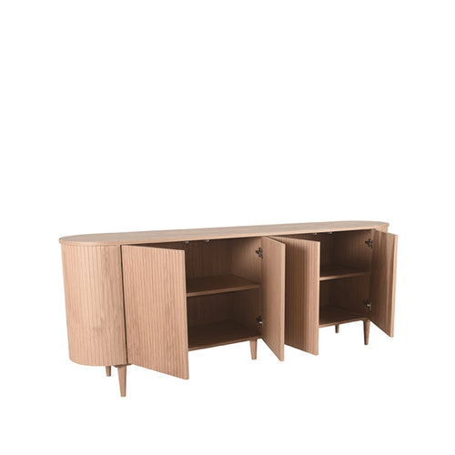 LABEL51 Dressoir Oliva - Naturel Eiken - 220x47x85cm - vtwonen shop