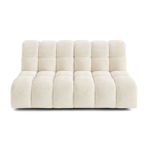 Premium Interiors - Bank SEVEN - bouclé-stof  crème 162cm