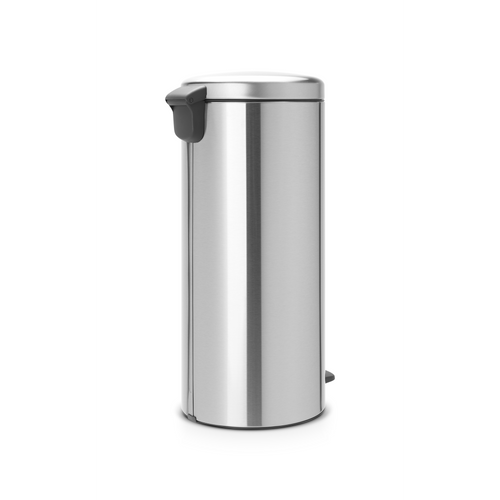 Brabantia NewIcon Pedaalemmer, 30 liter, kunststof binnenemmer - Matt Steel