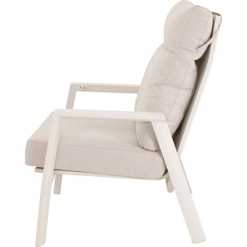 Lesli Living bistrostoel Ohio - beige - 72x81x98cm - set van 2