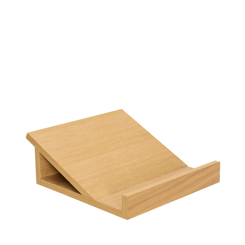 Hübsch boekensteun Socle - mdf/eikenfineer - 25x23xh10cm