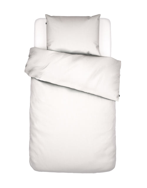 Essenza Minte dekbedovertrek - Eenpersoons – 140x200/220 cm - Wit