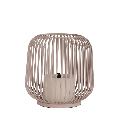 Atmooz kaarsenhouder Dante M - beige - Ø 20 x H 20 cm