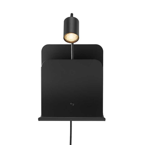 Nordlux Roomi Wandlamp - GU10 - Zwart - vtwonen shop