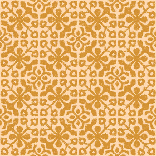 ESTAhome behang verweerde tegels okergeel - 50 x 900 cm - 131480 - vtwonen shop