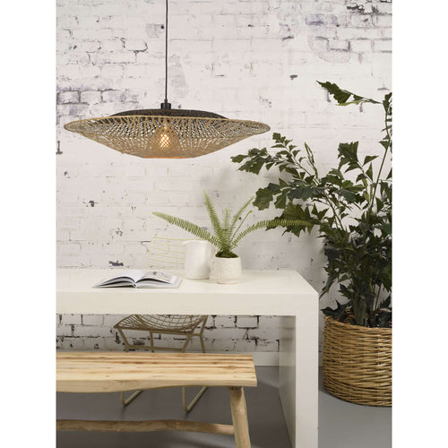 GOOD&MOJO hanglamp Kalimantan - bruin - Ø87cm - vtwonen shop