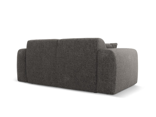 Cosmopolitan Design Bank Nolio 2-zits, chenille, grijs - 95x170x72cm