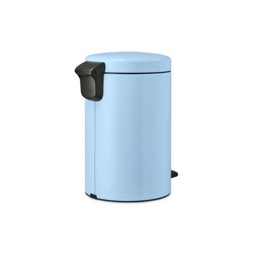 Brabantia NewIcon Pedaalemmer, 12 liter, kunststof binnenemmer - Dreamy Blue