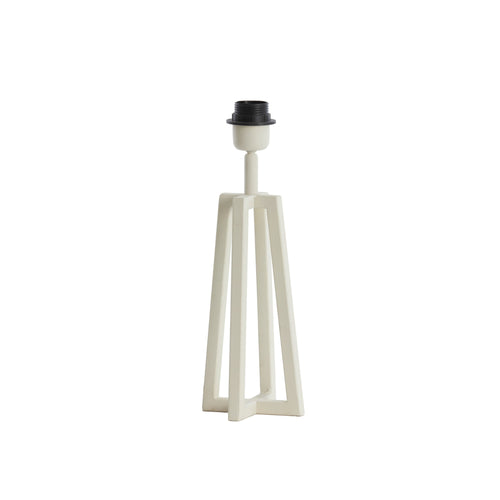 Light & Living lampvoet Miley - wit - 11.5x11.5x31cm - vtwonen shop