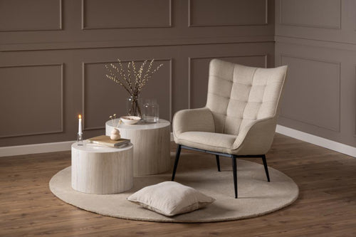 Rebellenclub fauteuil mira - beige - vtwonen shop