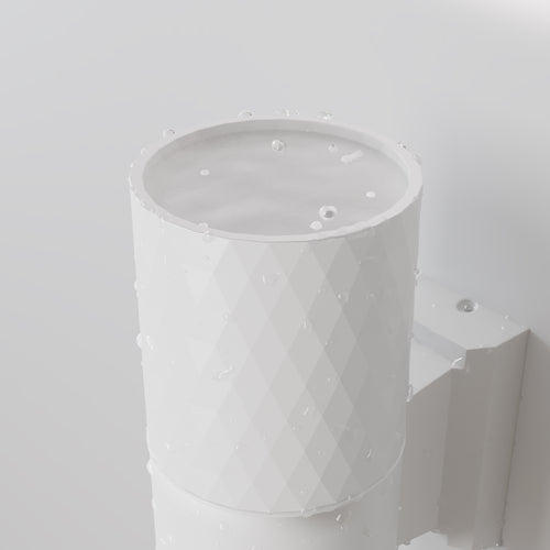 Maytoni Outdoor - Wandlamp Bowery - Wit - Ø6,5 - vtwonen shop