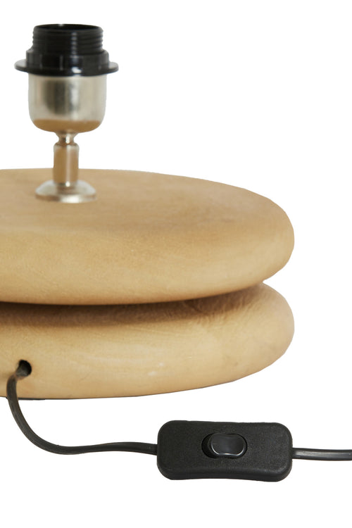 Light & Living lampvoet EBOLI - Ø25x9 cm - bruin - vtwonen shop