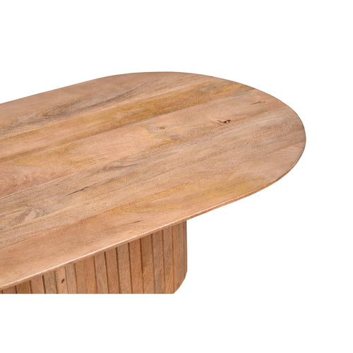 Giga Meubel Salontafel Ava - Naturel Mangohout - 120x70x35cm - vtwonen shop