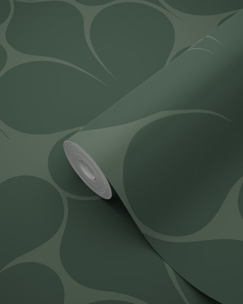 Origin Wallcoverings behang ornamenten donkergroen - 50 x 900 cm - 347924 - vtwonen shop