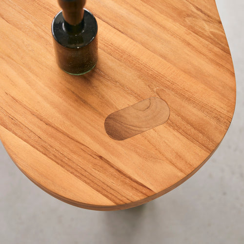 Tikamoon Salontafel in massief teak - Naturel