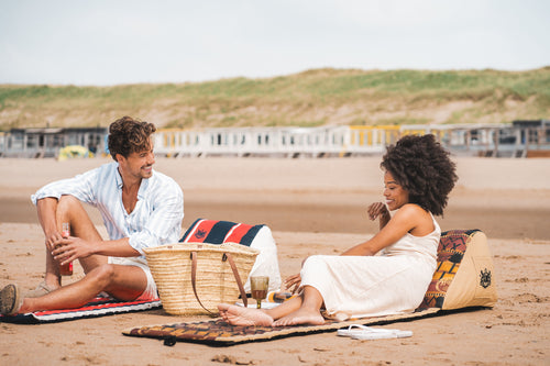 Besarto - Relaxmatras - Garden green Off white - vtwonen shop