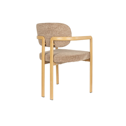 Housecraft Living Simo Eetkamerstoelen Armleuning - Set van 2