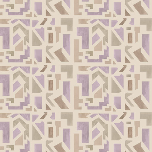 Catchii Behang Lines network Lilac - vtwonen shop