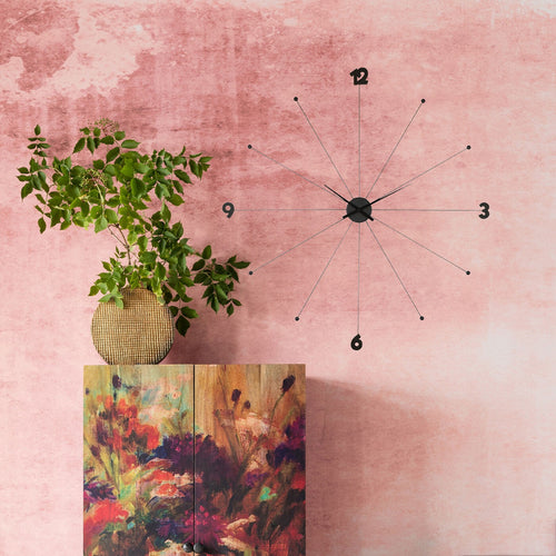 Kare Design Wandklok Umbrella zwart