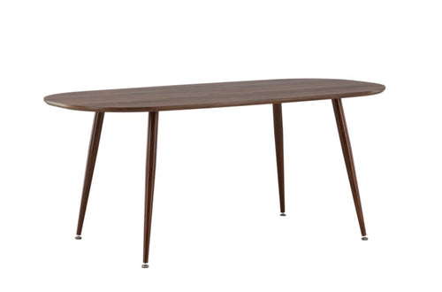 Rebellenclub Eetkamertafel Havdhem - 180 x 90 cm - Walnoot - vtwonen shop