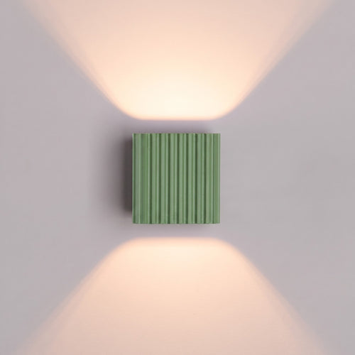 Sollux Lighting Wandlamp RIFF saliegroen G9 - 10x12x10cm
