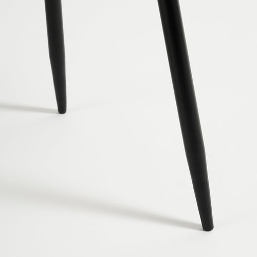 Mica Decorations Flores Bijzettafel - H44 x Ø40 cm - Metaal - Zwart - vtwonen shop