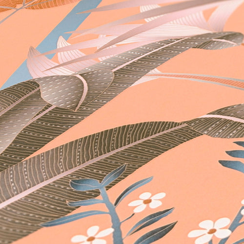 Livingwalls behang bloemmotief perzik roze - 53 cm x 10.05 m - AS-391722 - vtwonen shop