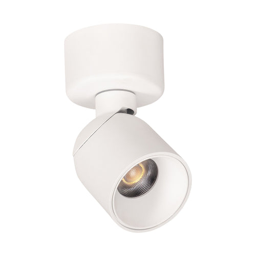 Atmooz plafondspot Nox 1 rond - wit - Ø 6 x H 3 cm - geïntegreerde led