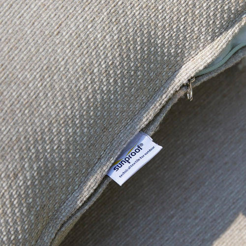 Tikamoon Tuinfauteuil in massief teak en stof - Beige - vtwonen shop