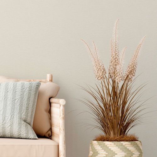 A.S. Création behang stof look beige - 53 cm x 10.05 m - AS-386665