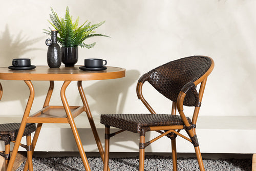 Rebellenclub Bistroset Blaze - Bruin - vtwonen shop